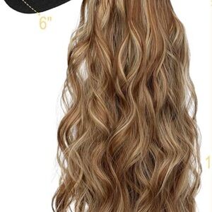 Wavy Brown Hair Extension